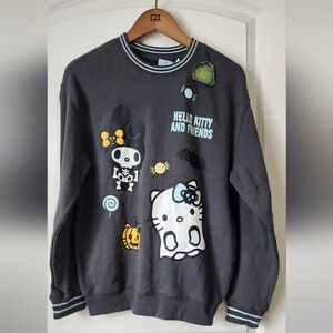 Hello Kitty and Friends Gray Sweatshirt